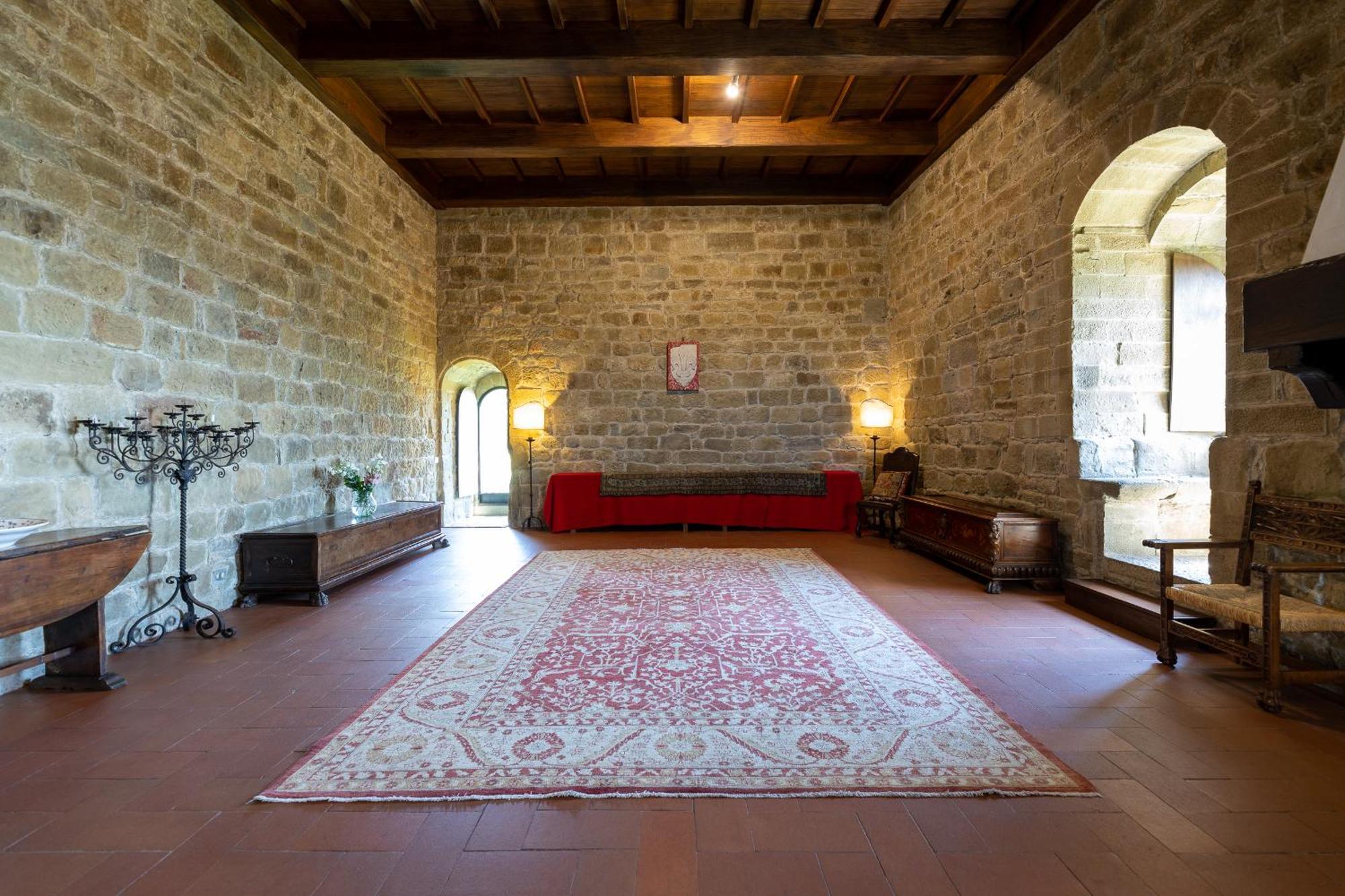 Castello E Borgo Di Porciano Villa Pratovecchio Buitenkant foto