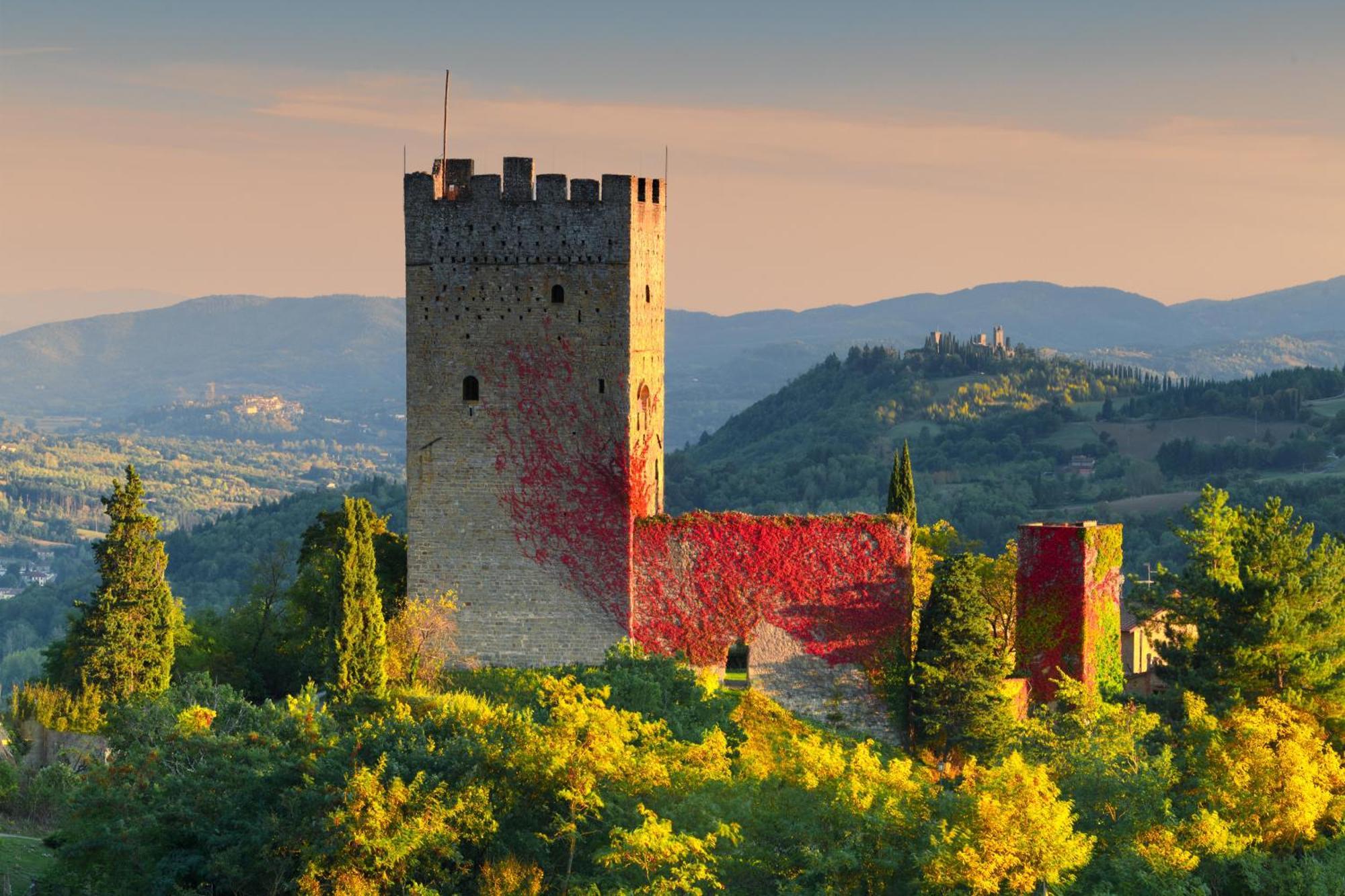 Castello E Borgo Di Porciano Villa Pratovecchio Buitenkant foto
